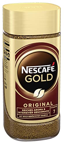 NESCAFÉ GOLD Original, löslicher Bohnenkaffee, Instant-Kaffee aus erlesenen...