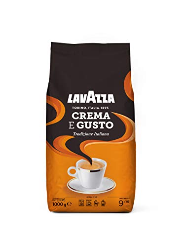 Lavazza, Crema e Gusto Tradizione Italiana, Geröstete Kaffeebohnen, mit...