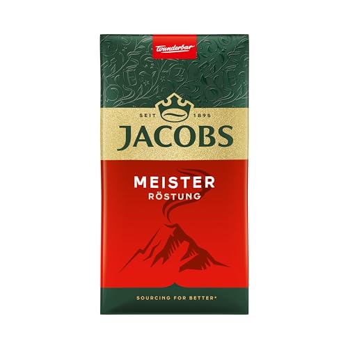 Jacobs Filterkaffee Meisterröstung, 500 g gemahlener Kaffee