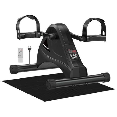 Pedaltrainer, Beintrainer für Zuhause, Leisem Motor, 6 Geschwindigkeitsstufen,...