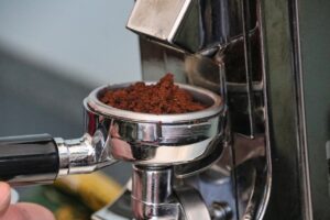 coffee, grinder, coffee grounds