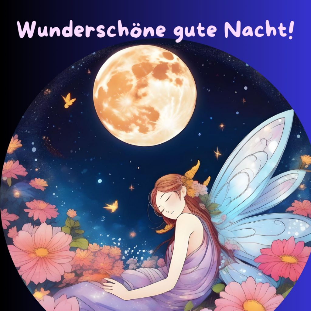 Wunderschöne gute Nacht Bild