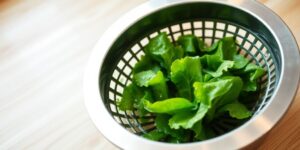 Salatschleuder ohne Plastik